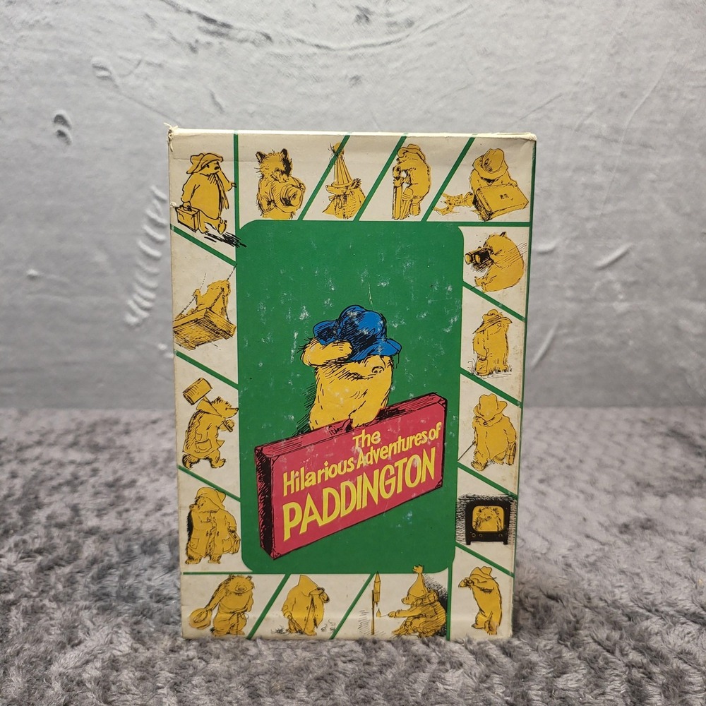Vintage The Hilarious Adventures Of PADDINGTON Michael Bond Sterling Box Set